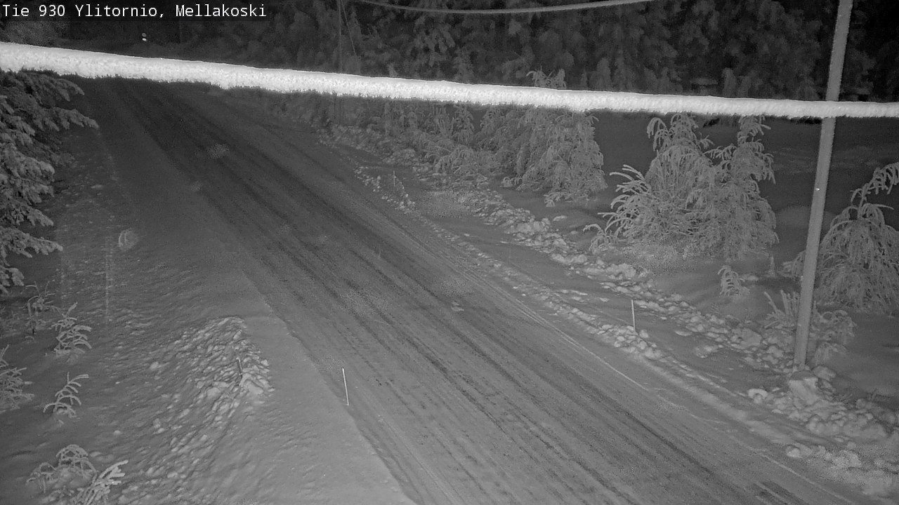 Kelikamerat Kuva TIe 930 Ylitornio, Mellakoski, Ylitornio, Lappi