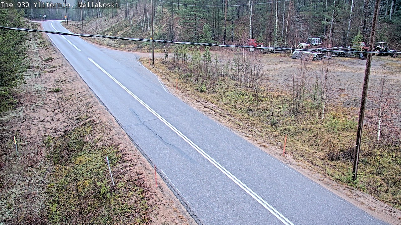 Kelikamerat Kuva TIe 930 Ylitornio, Mellakoski, Ylitornio, Lappi