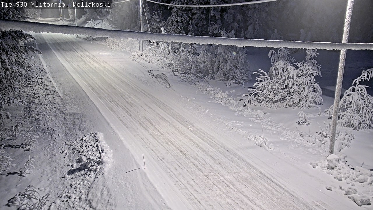 Kelikamerat Kuva TIe 930 Ylitornio, Mellakoski, Ylitornio, Lappi