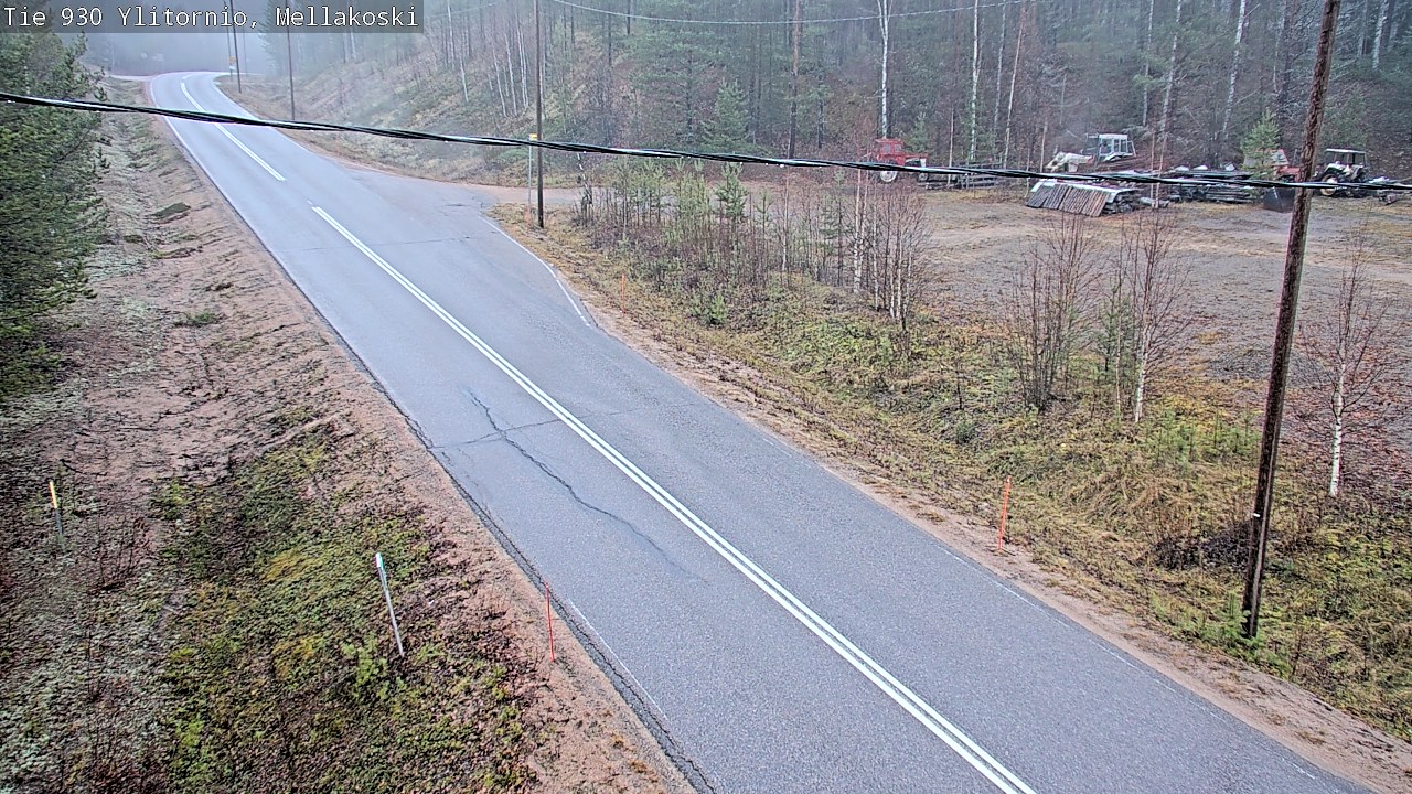 Kelikamerat Kuva TIe 930 Ylitornio, Mellakoski, Ylitornio, Lappi