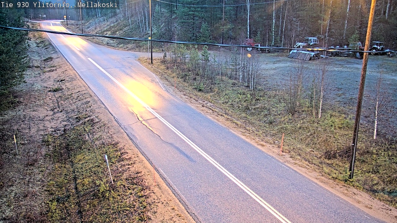 Kelikamerat Kuva TIe 930 Ylitornio, Mellakoski, Ylitornio, Lappi