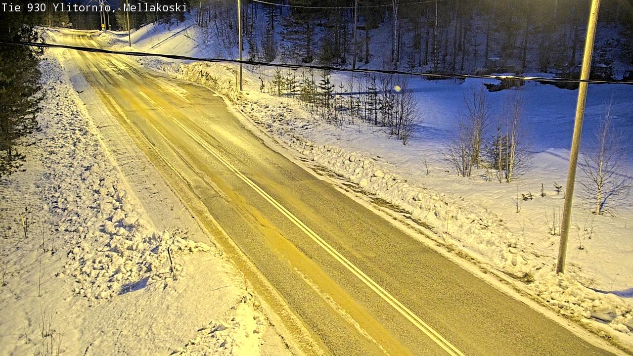 Kelikamerat Kuva TIe 930 Ylitornio, Mellakoski, Ylitornio, Lappi