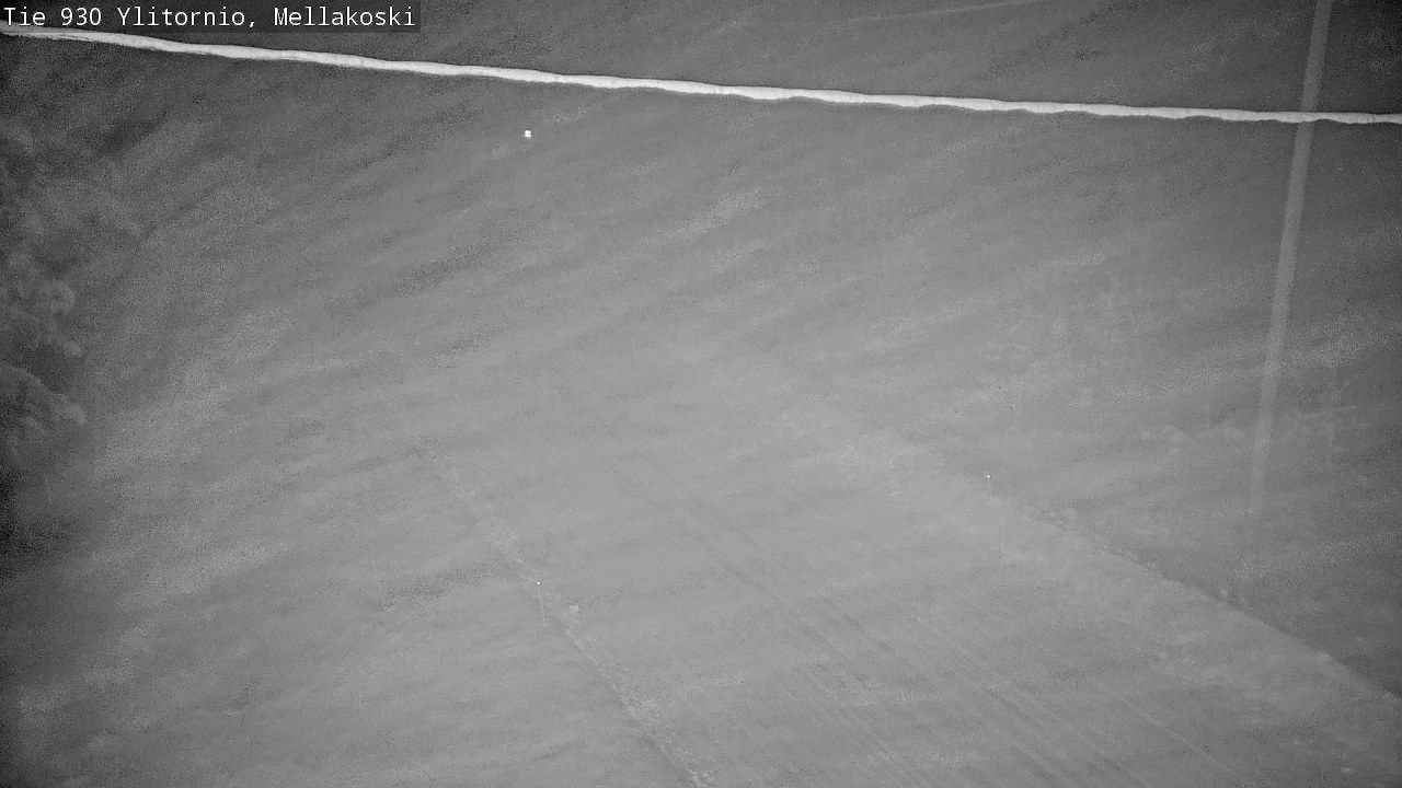 Weather Camera Image Road 83 Ylitornio, Mellakoski, Ylitornio, Lappi