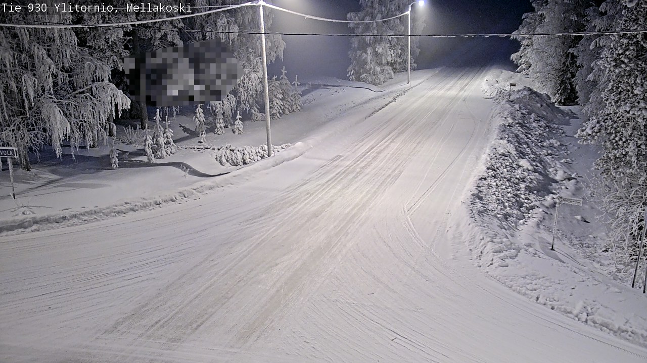 Kelikamerat Kuva TIe 930 Ylitornio, Mellakoski, Ylitornio, Lappi