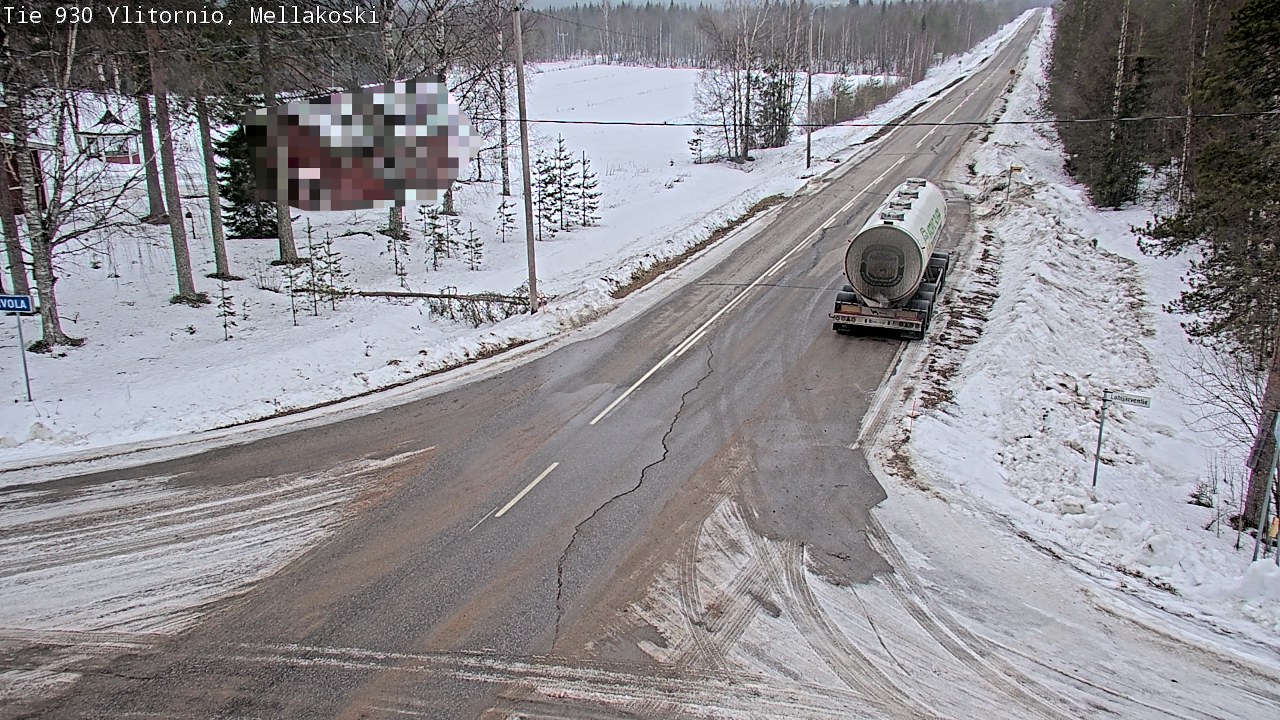 Kelikamerat Kuva TIe 930 Ylitornio, Mellakoski, Ylitornio, Lappi