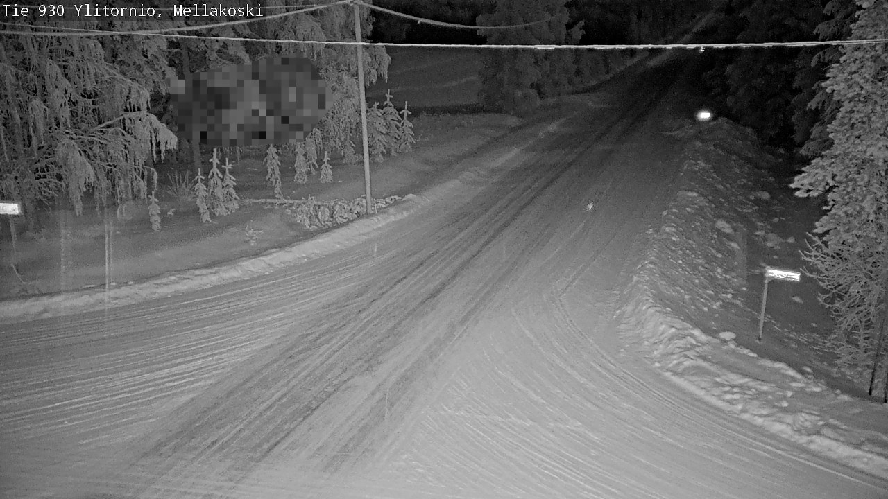 Kelikamerat Kuva TIe 930 Ylitornio, Mellakoski, Ylitornio, Lappi