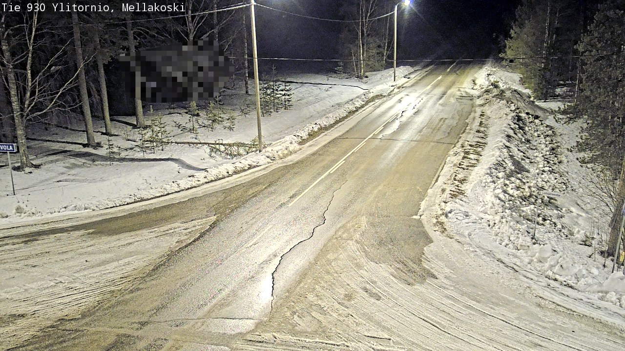 Kelikamerat Kuva TIe 930 Ylitornio, Mellakoski, Ylitornio, Lappi