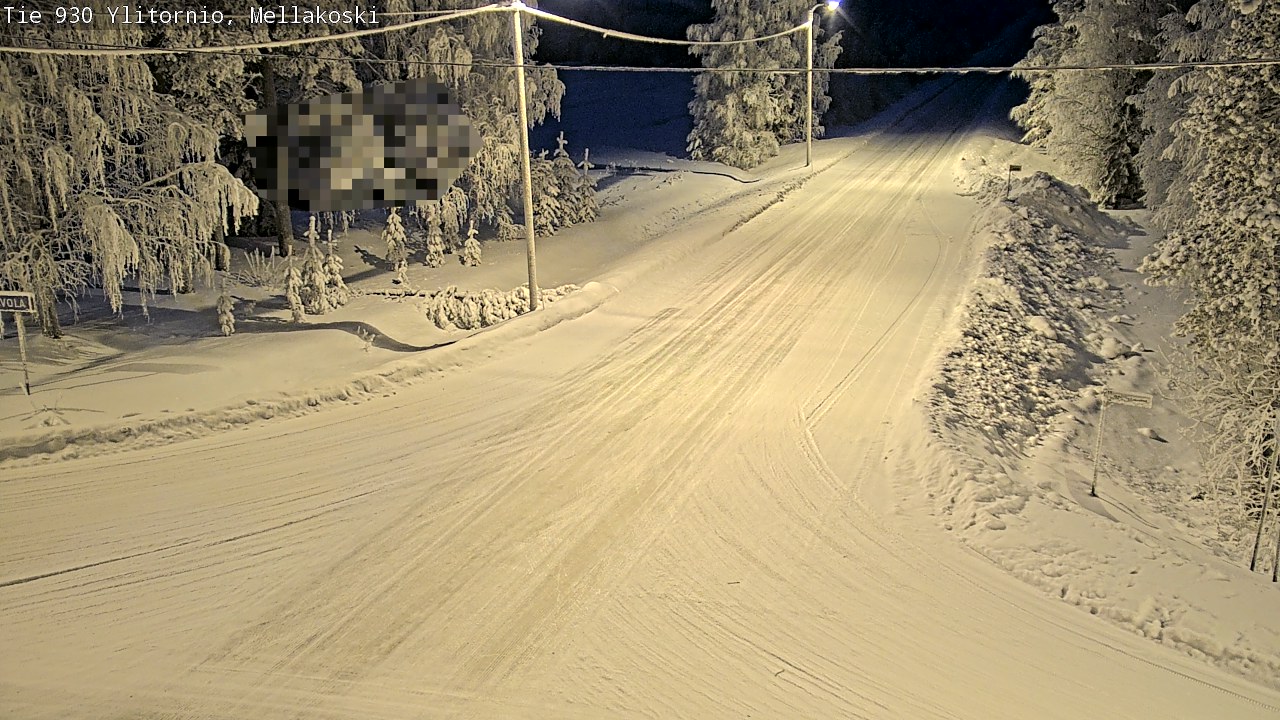 Kelikamerat Kuva TIe 930 Ylitornio, Mellakoski, Ylitornio, Lappi