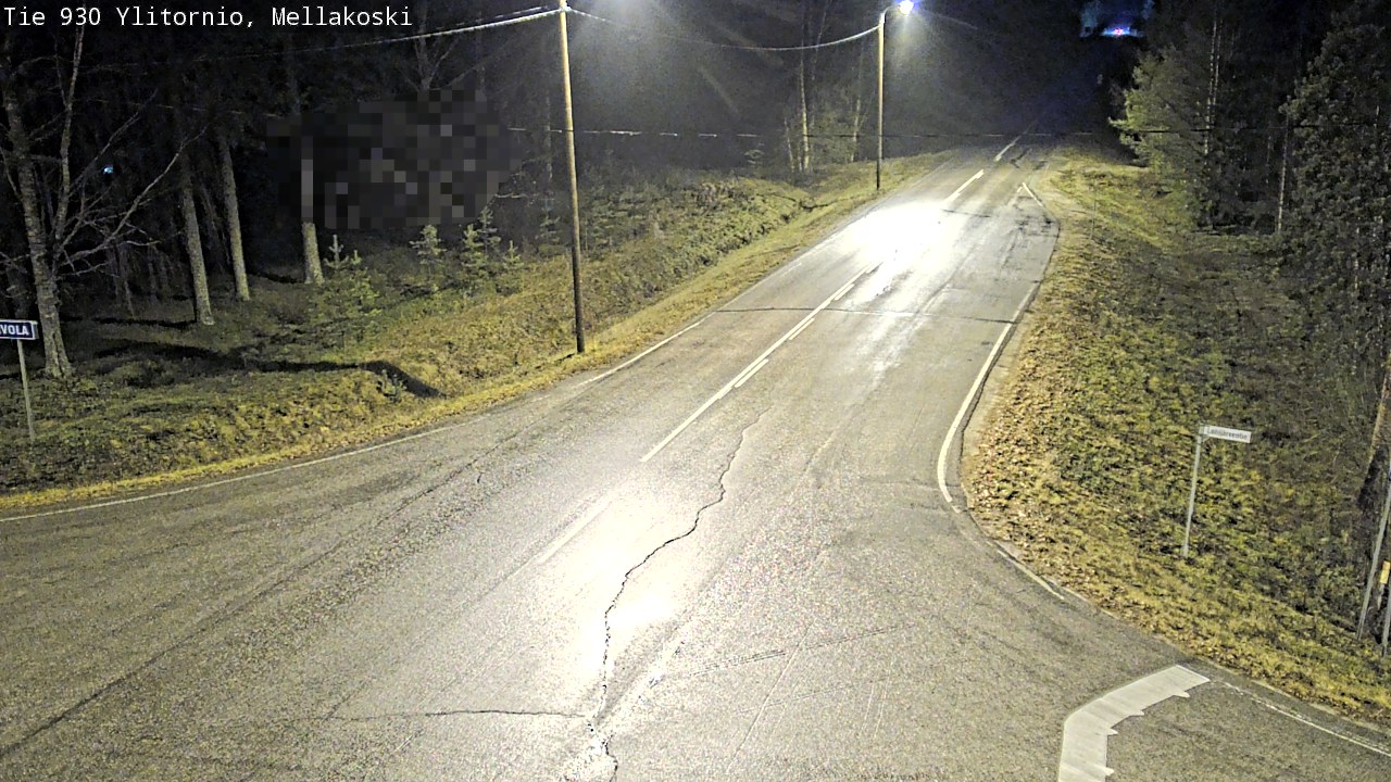 Kelikamerat Kuva TIe 930 Ylitornio, Mellakoski, Ylitornio, Lappi