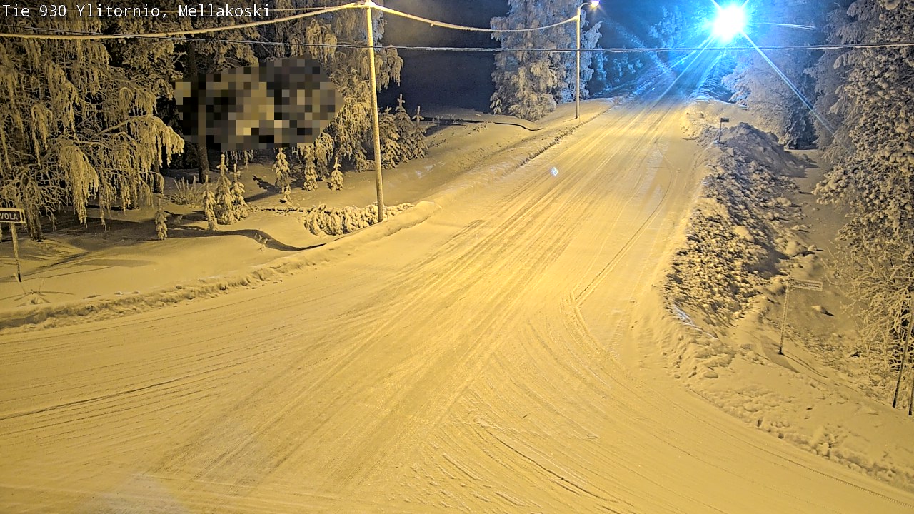 Kelikamerat Kuva TIe 930 Ylitornio, Mellakoski, Ylitornio, Lappi