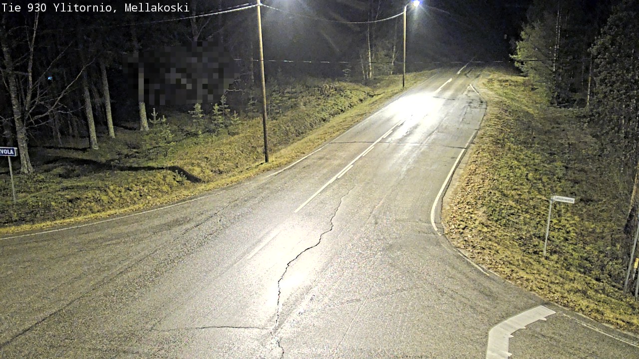 Kelikamerat Kuva TIe 930 Ylitornio, Mellakoski, Ylitornio, Lappi