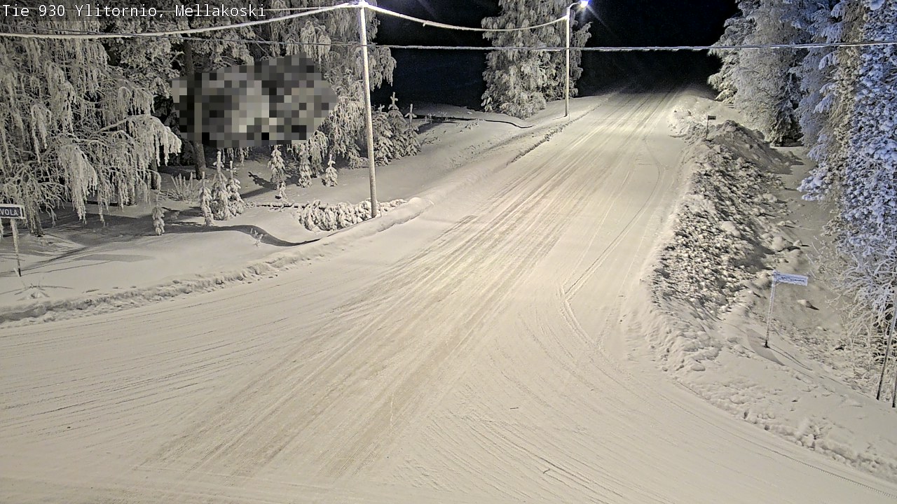 Kelikamerat Kuva TIe 930 Ylitornio, Mellakoski, Ylitornio, Lappi