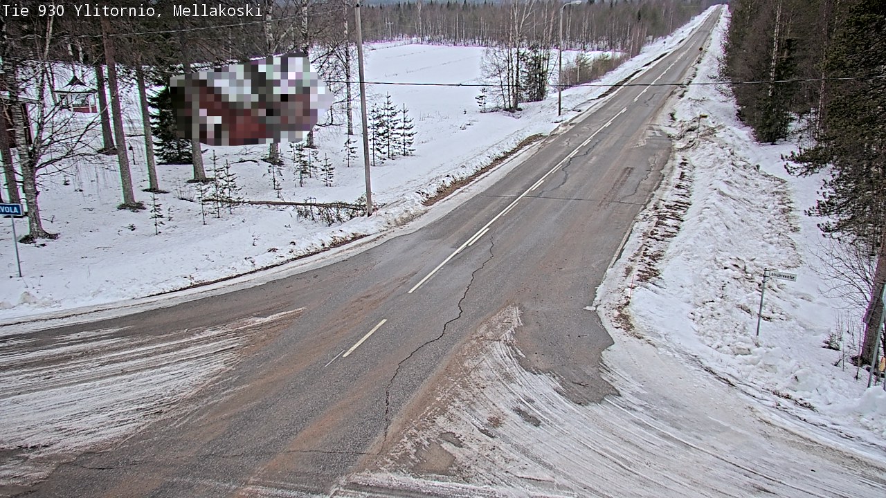 Kelikamerat Kuva TIe 930 Ylitornio, Mellakoski, Ylitornio, Lappi