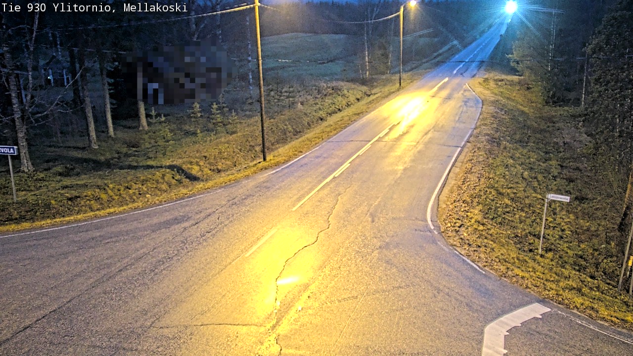 Kelikamerat Kuva TIe 930 Ylitornio, Mellakoski, Ylitornio, Lappi