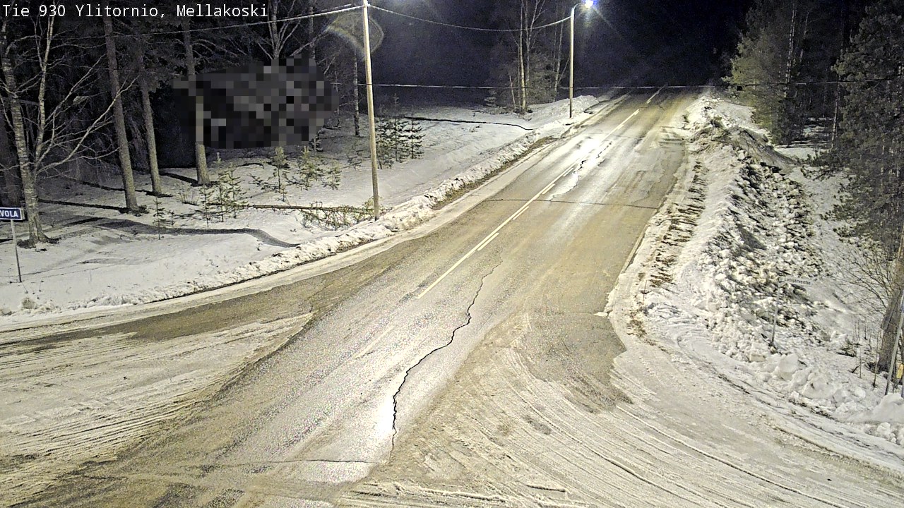 Kelikamerat Kuva TIe 930 Ylitornio, Mellakoski, Ylitornio, Lappi