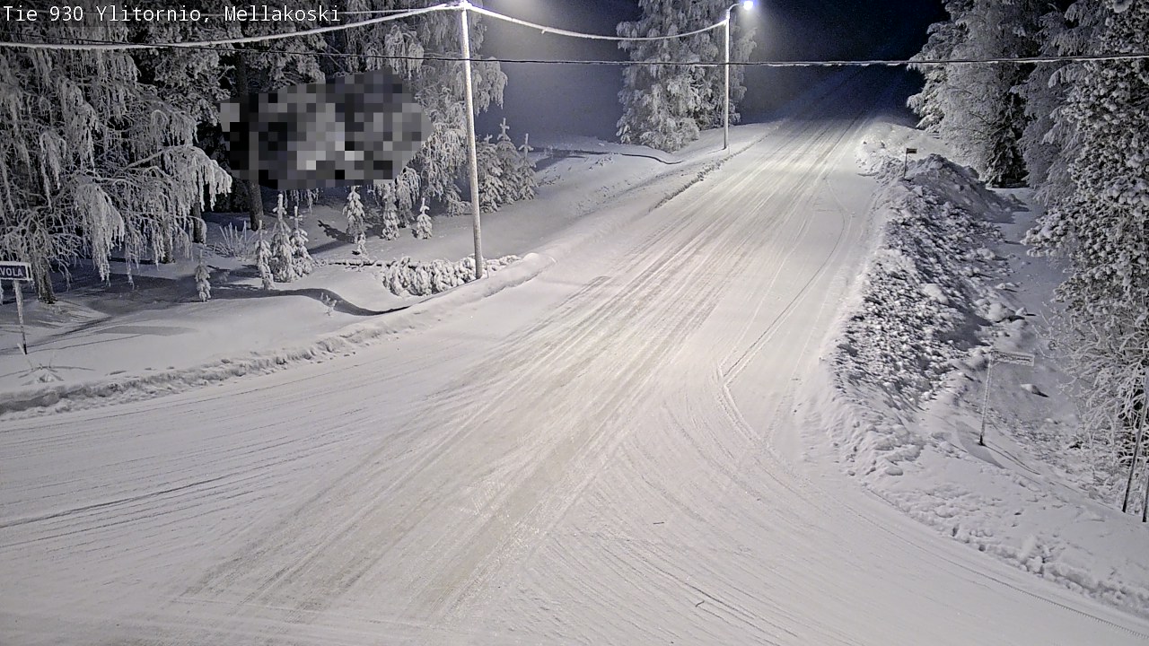 Kelikamerat Kuva TIe 930 Ylitornio, Mellakoski, Ylitornio, Lappi