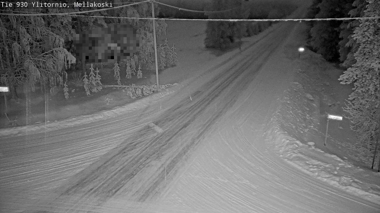 Kelikamerat Kuva TIe 930 Ylitornio, Mellakoski, Ylitornio, Lappi