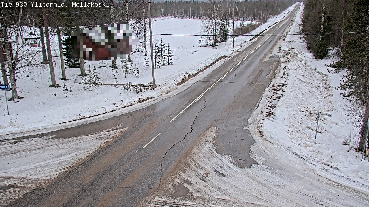 Kelikamerat Kuva TIe 930 Ylitornio, Mellakoski, Ylitornio, Lappi