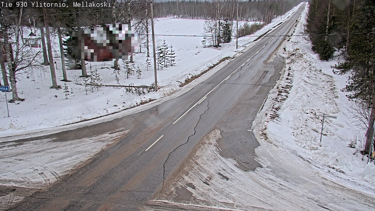 Kelikamerat Kuva TIe 930 Ylitornio, Mellakoski, Ylitornio, Lappi