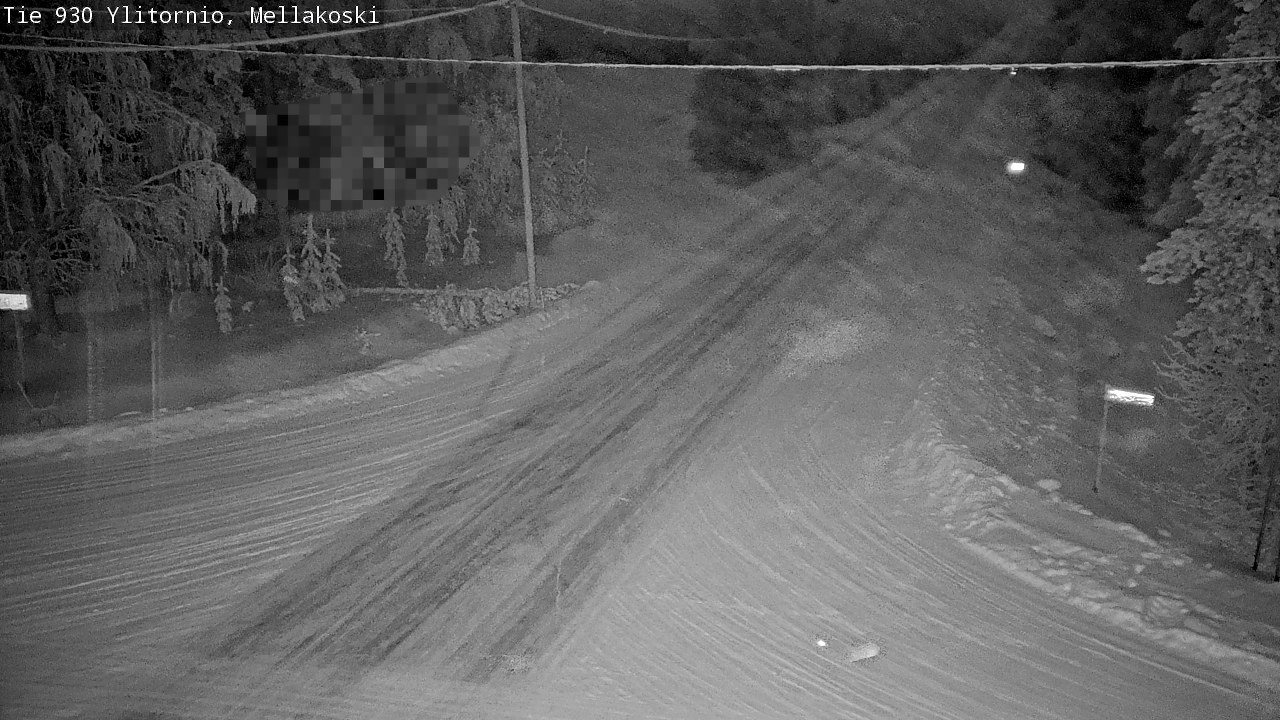 Kelikamerat Kuva TIe 930 Ylitornio, Mellakoski, Ylitornio, Lappi
