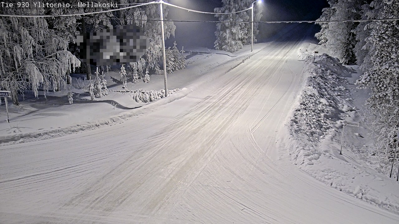 Kelikamerat Kuva TIe 930 Ylitornio, Mellakoski, Ylitornio, Lappi