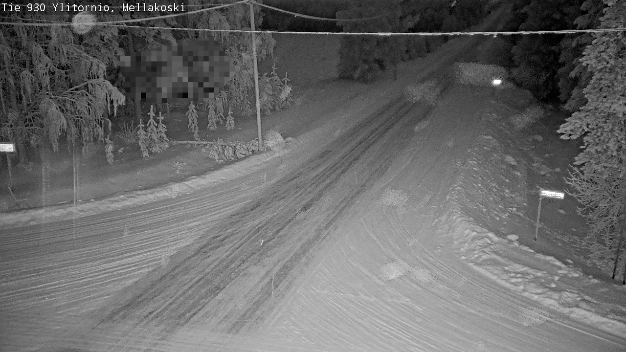 Kelikamerat Kuva TIe 930 Ylitornio, Mellakoski, Ylitornio, Lappi