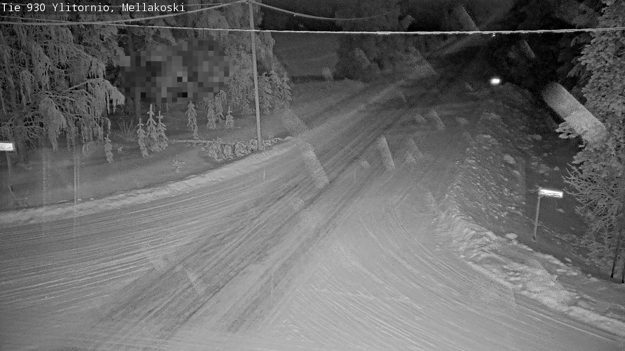 Kelikamerat Kuva TIe 930 Ylitornio, Mellakoski, Ylitornio, Lappi
