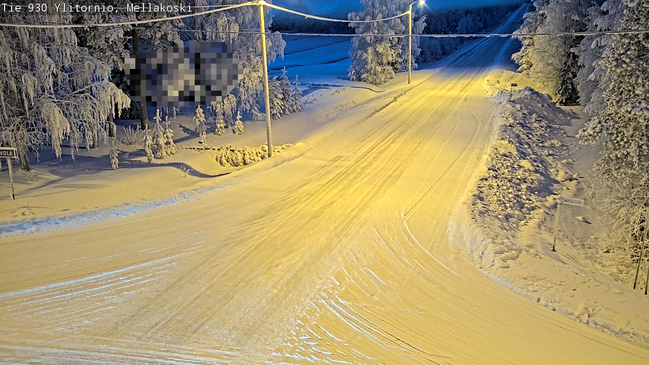 Kelikamerat Kuva TIe 930 Ylitornio, Mellakoski, Ylitornio, Lappi