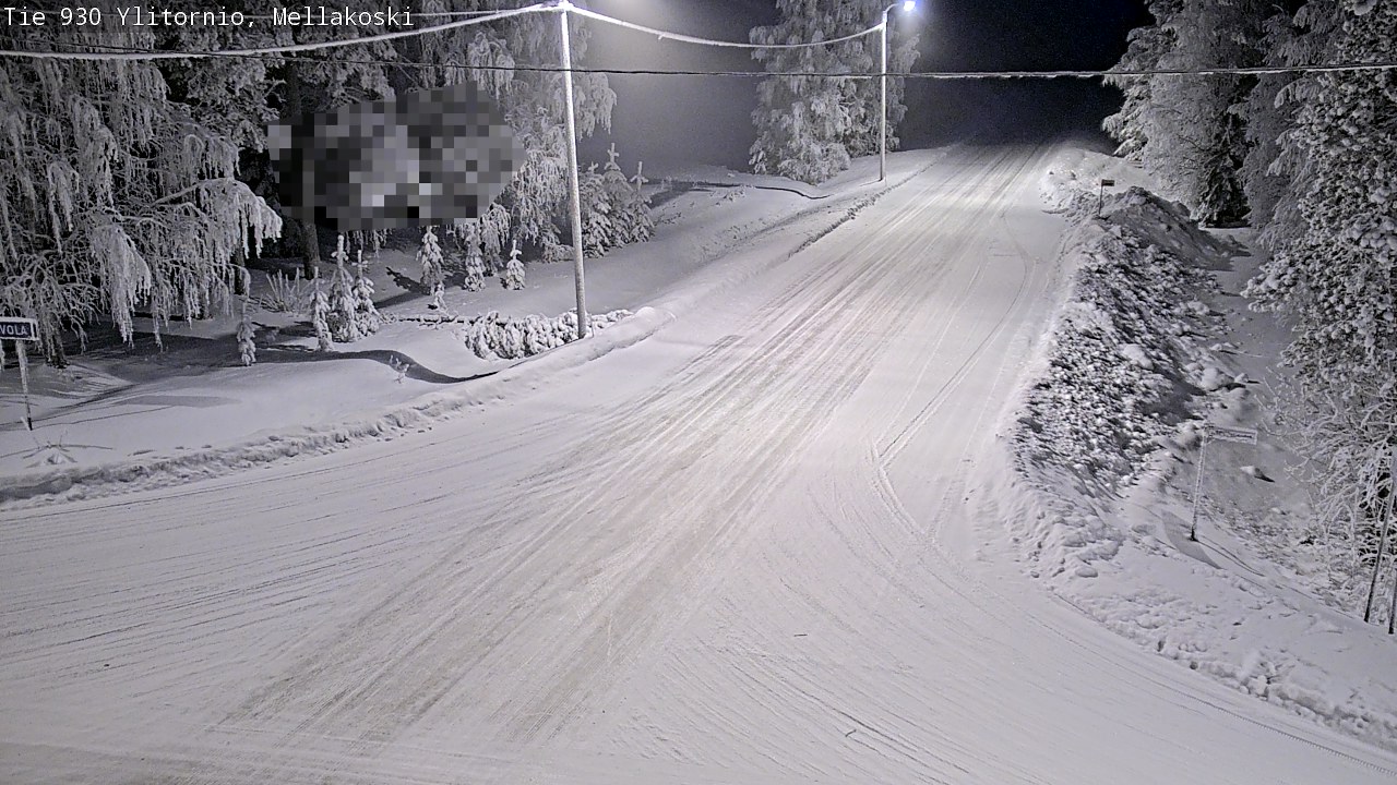 Kelikamerat Kuva TIe 930 Ylitornio, Mellakoski, Ylitornio, Lappi