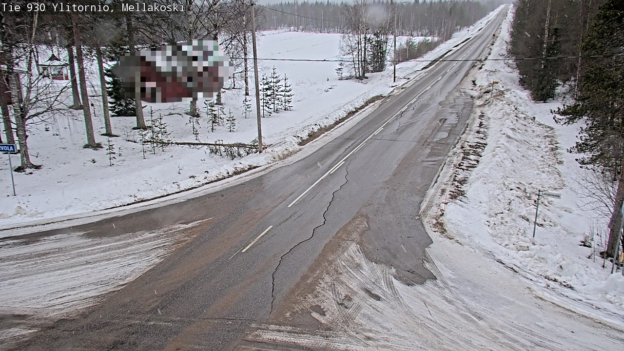Kelikamerat Kuva TIe 930 Ylitornio, Mellakoski, Ylitornio, Lappi
