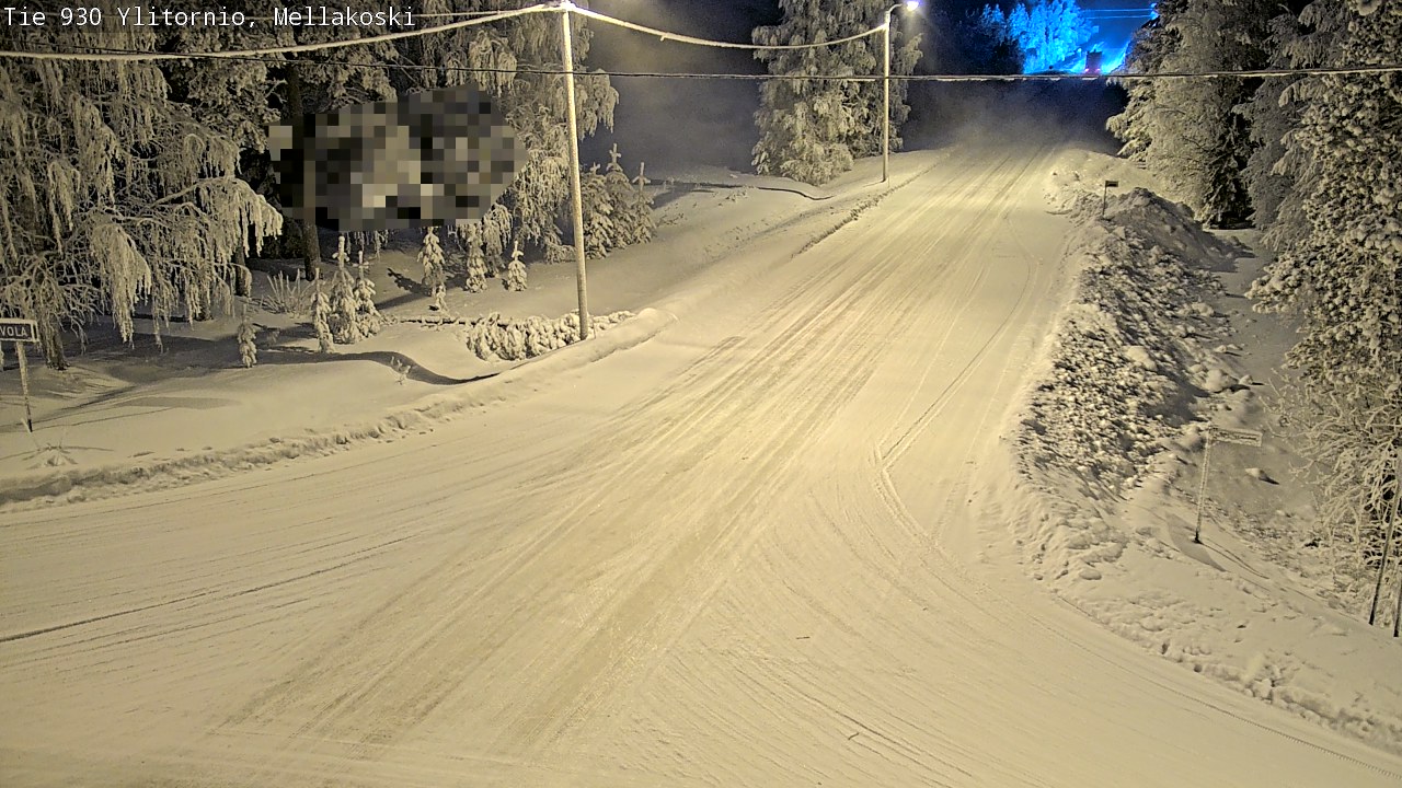 Kelikamerat Kuva TIe 930 Ylitornio, Mellakoski, Ylitornio, Lappi