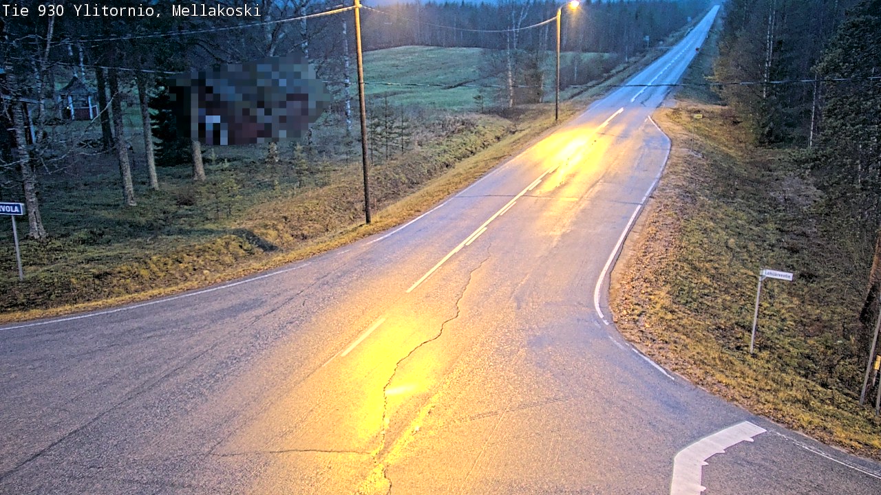 Kelikamerat Kuva TIe 930 Ylitornio, Mellakoski, Ylitornio, Lappi