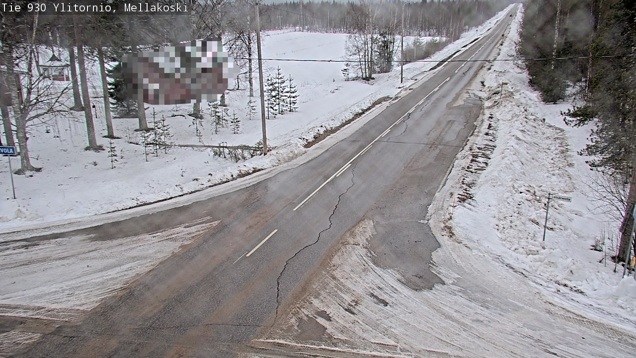 Kelikamerat Kuva TIe 930 Ylitornio, Mellakoski, Ylitornio, Lappi