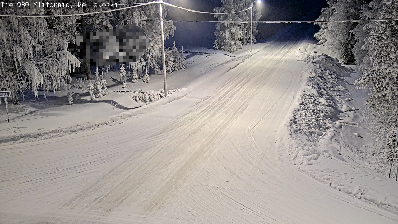 Kelikamerat Kuva TIe 930 Ylitornio, Mellakoski, Ylitornio, Lappi