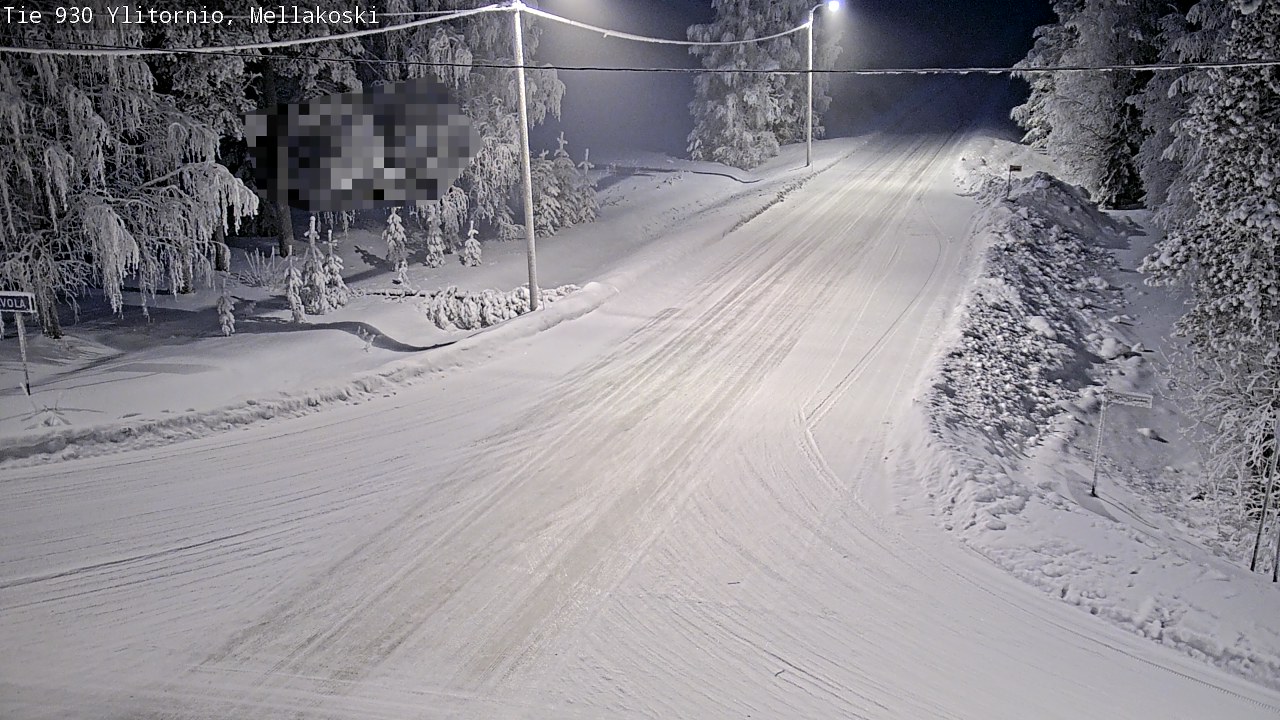 Kelikamerat Kuva TIe 930 Ylitornio, Mellakoski, Ylitornio, Lappi