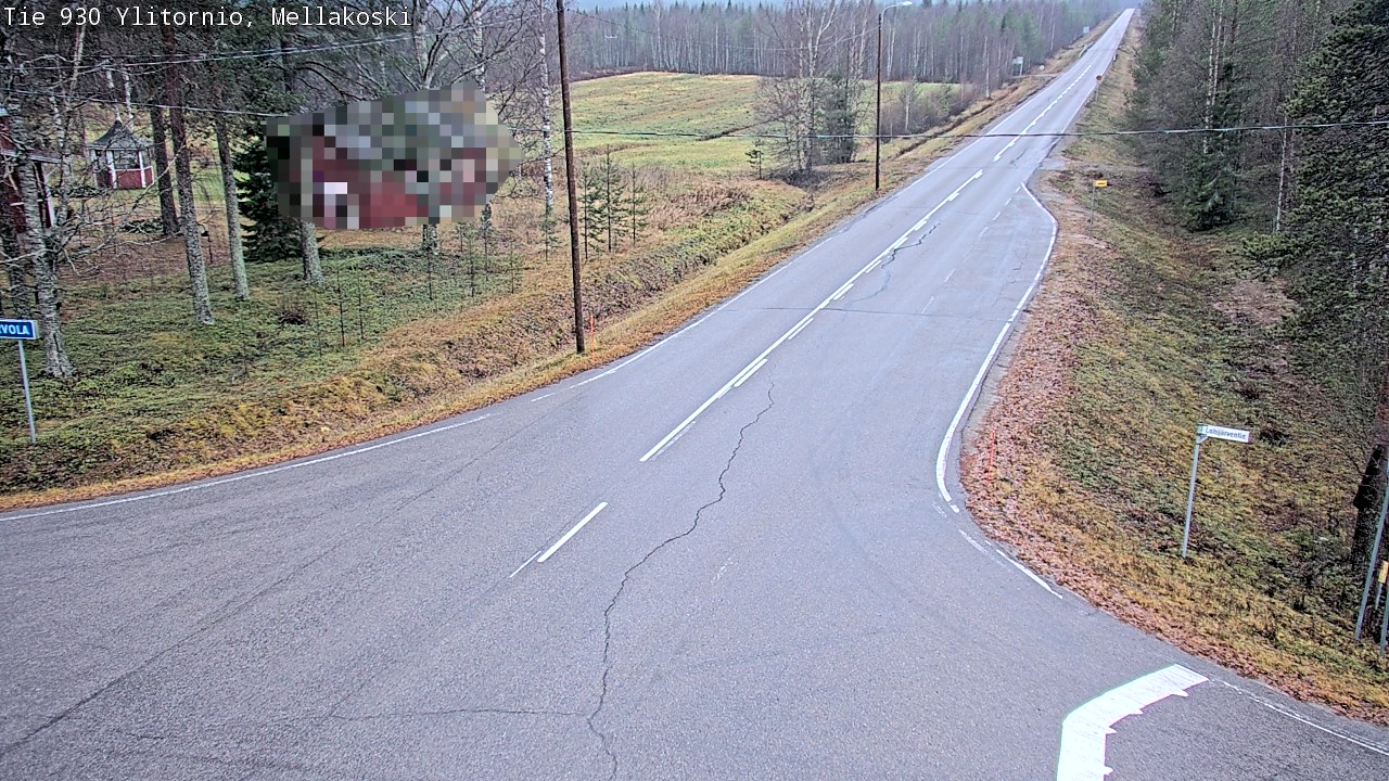 Kelikamerat Kuva TIe 930 Ylitornio, Mellakoski, Ylitornio, Lappi