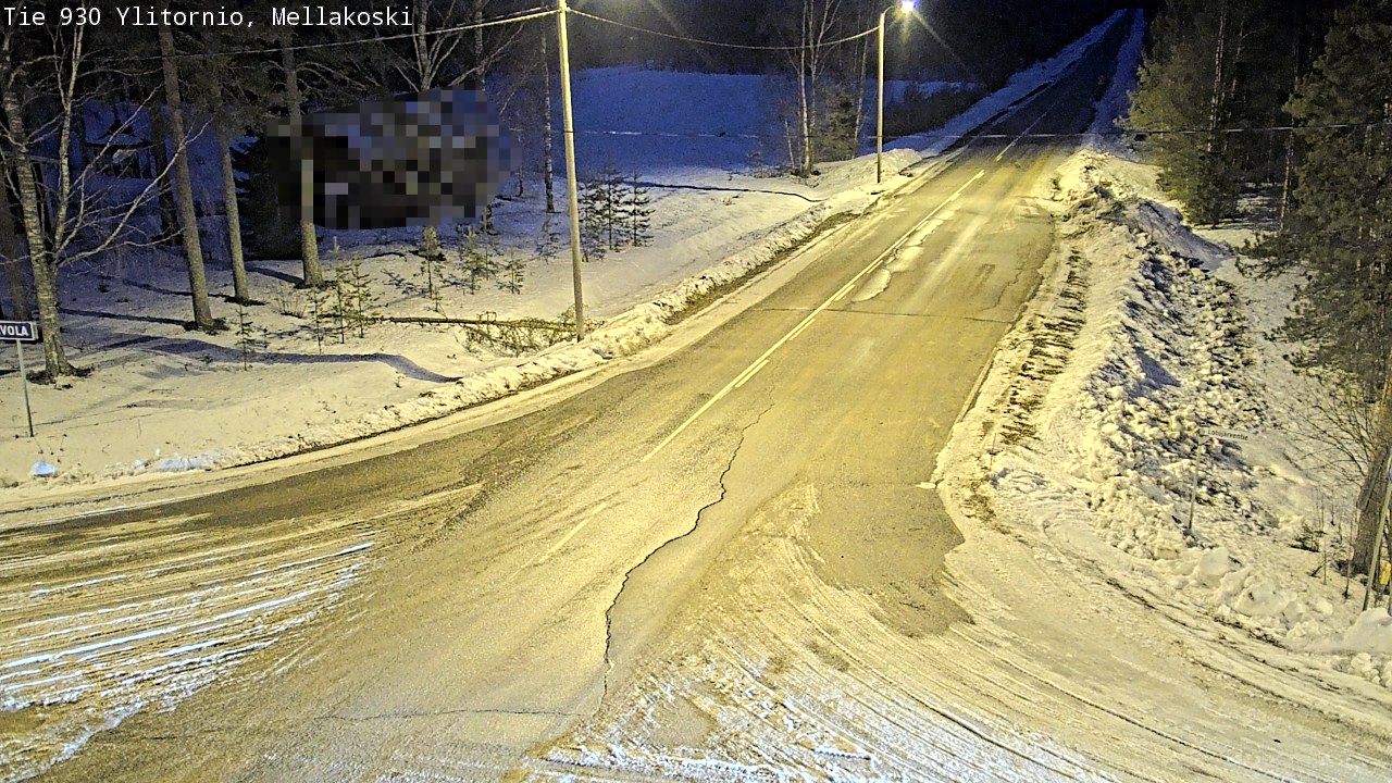 Kelikamerat Kuva TIe 930 Ylitornio, Mellakoski, Ylitornio, Lappi