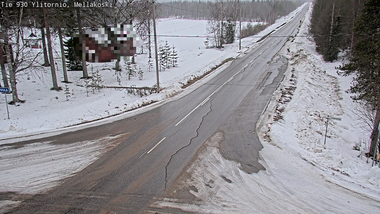 Kelikamerat Kuva TIe 930 Ylitornio, Mellakoski, Ylitornio, Lappi