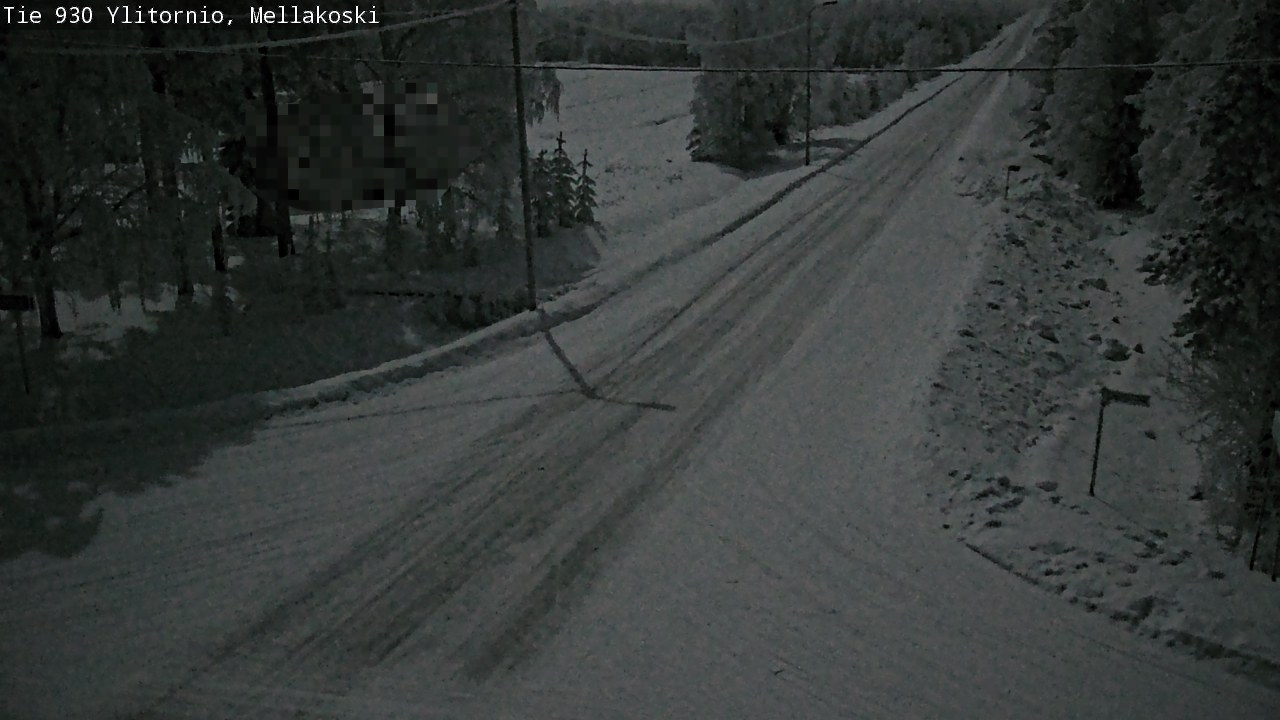 Kelikamerat Kuva TIe 930 Ylitornio, Mellakoski, Ylitornio, Lappi
