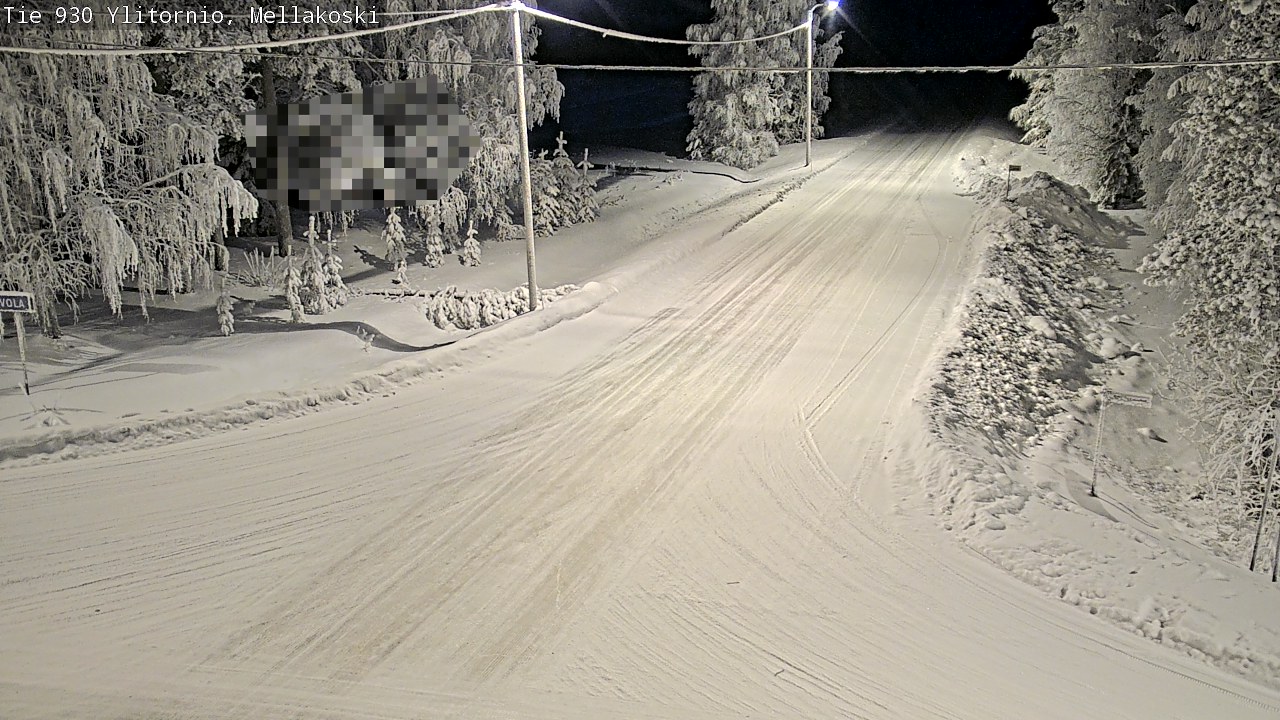 Kelikamerat Kuva TIe 930 Ylitornio, Mellakoski, Ylitornio, Lappi