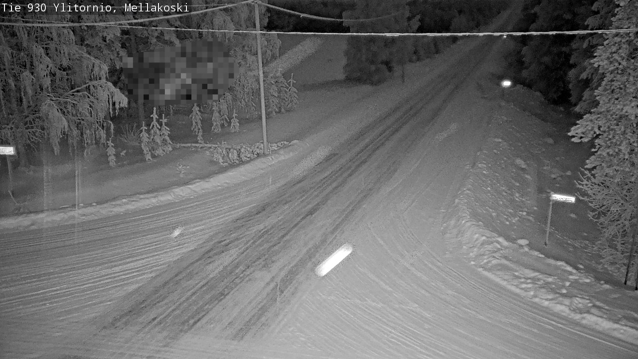 Kelikamerat Kuva TIe 930 Ylitornio, Mellakoski, Ylitornio, Lappi