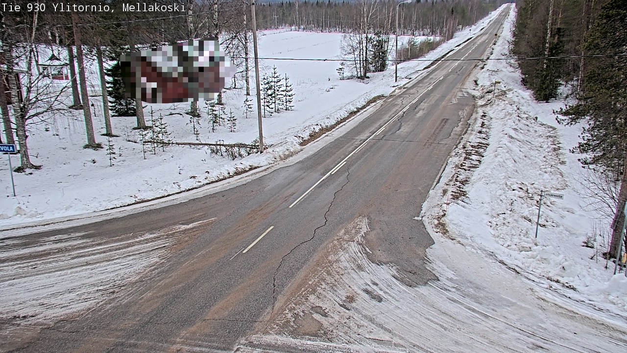 Kelikamerat Kuva TIe 930 Ylitornio, Mellakoski, Ylitornio, Lappi