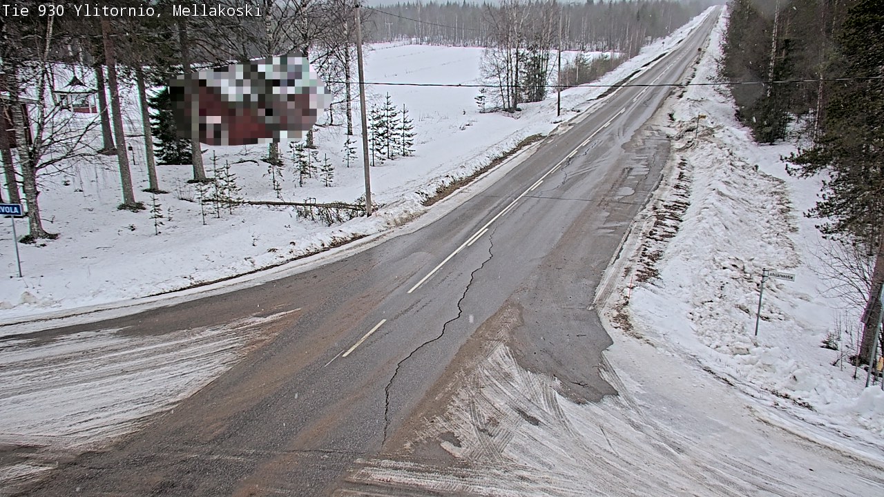 Kelikamerat Kuva TIe 930 Ylitornio, Mellakoski, Ylitornio, Lappi