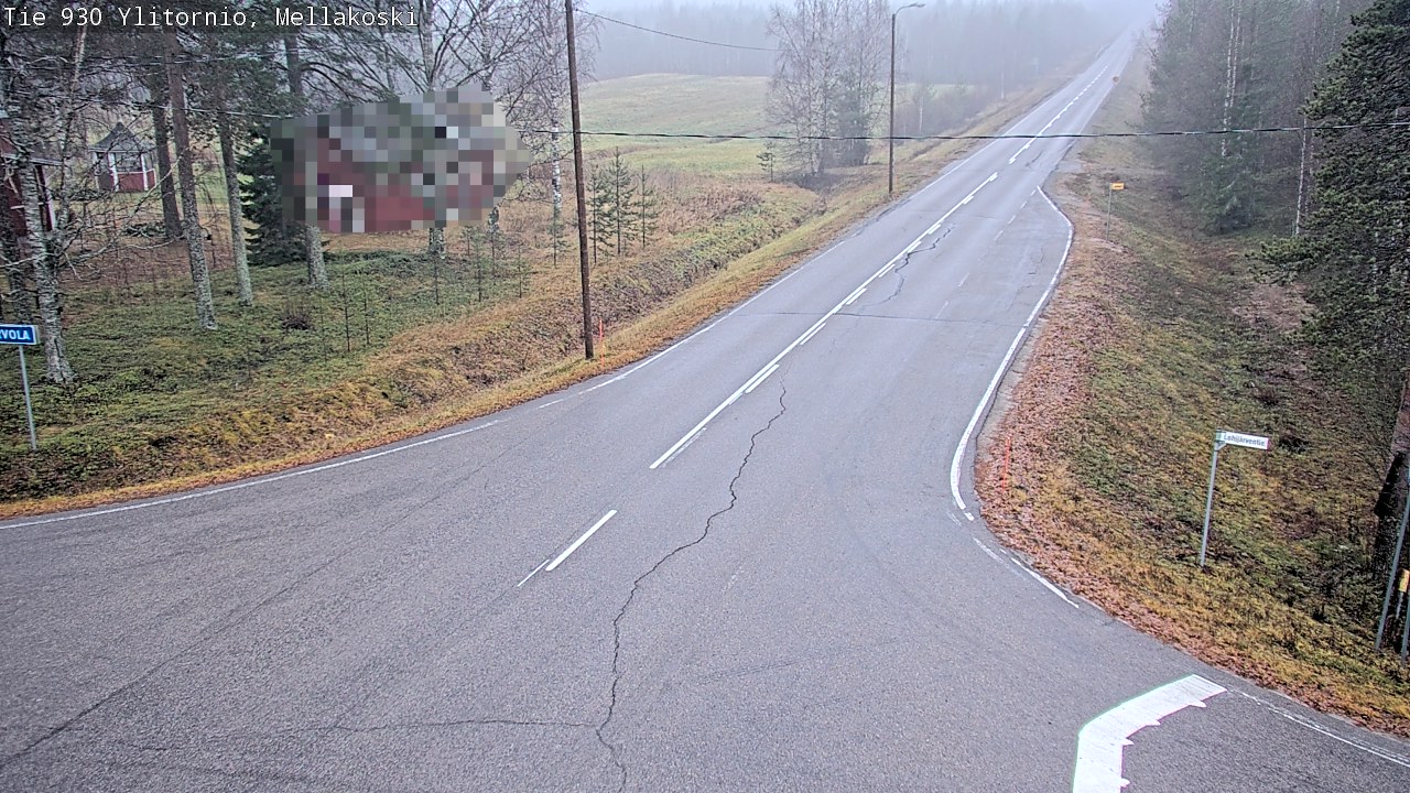 Kelikamerat Kuva TIe 930 Ylitornio, Mellakoski, Ylitornio, Lappi