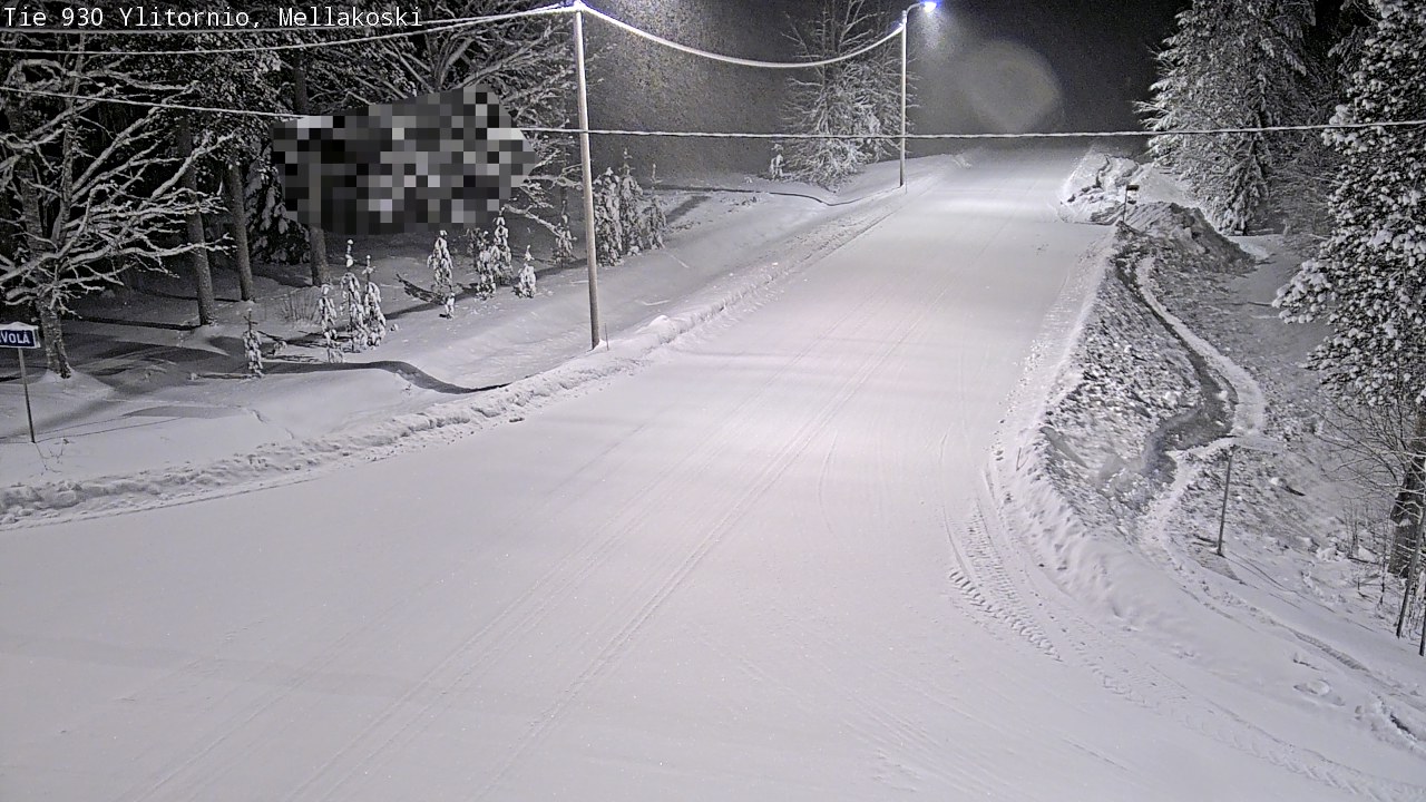 Kelikamerat Kuva TIe 930 Ylitornio, Mellakoski, Ylitornio, Lappi