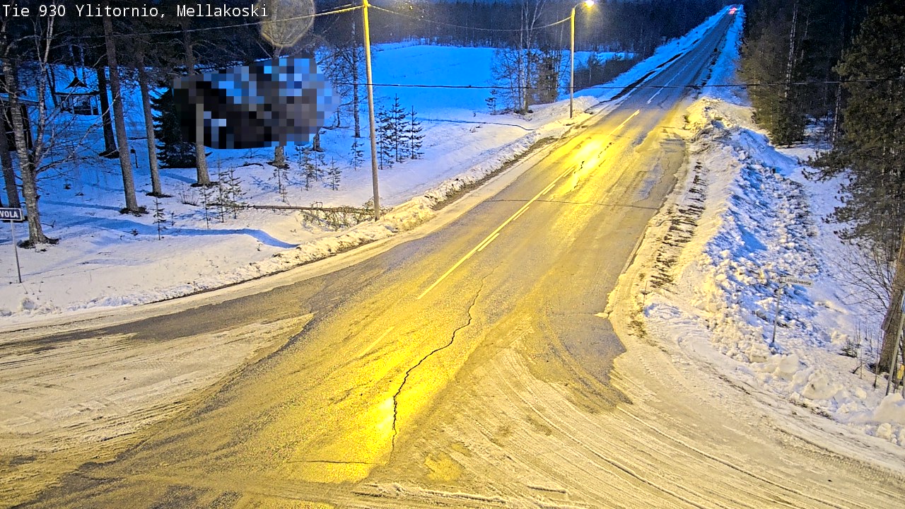 Kelikamerat Kuva TIe 930 Ylitornio, Mellakoski, Ylitornio, Lappi