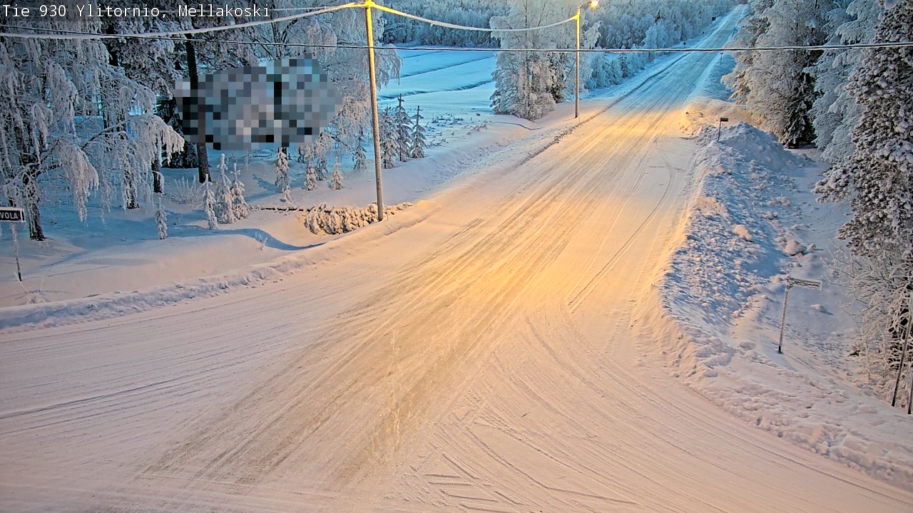 Kelikamerat Kuva TIe 930 Ylitornio, Mellakoski, Ylitornio, Lappi