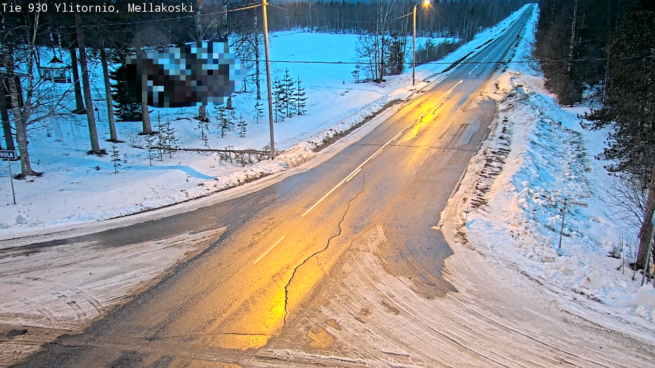 Kelikamerat Kuva TIe 930 Ylitornio, Mellakoski, Ylitornio, Lappi