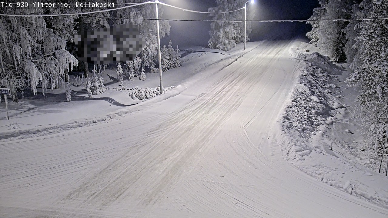 Kelikamerat Kuva TIe 930 Ylitornio, Mellakoski, Ylitornio, Lappi