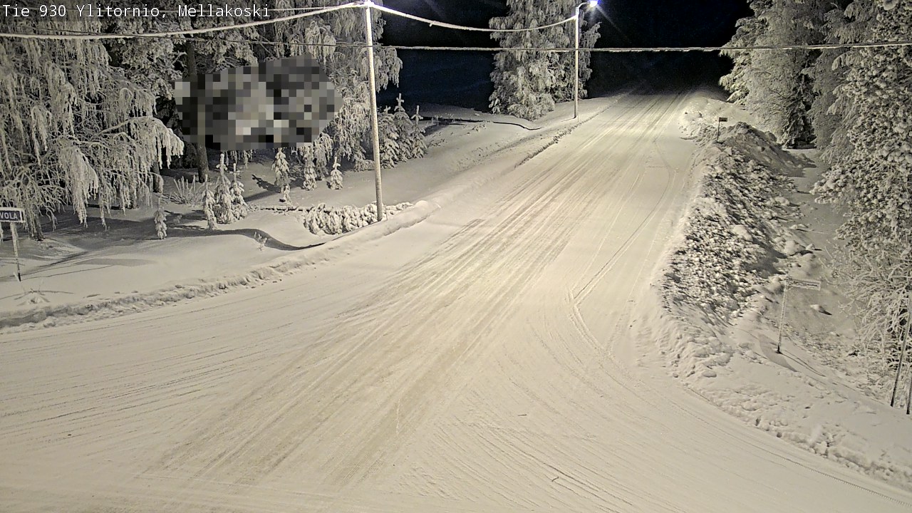 Kelikamerat Kuva TIe 930 Ylitornio, Mellakoski, Ylitornio, Lappi